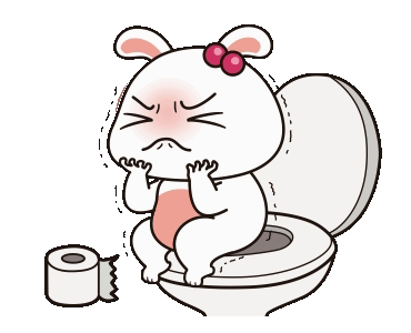 Getting Reddish In The Bathroom GIF