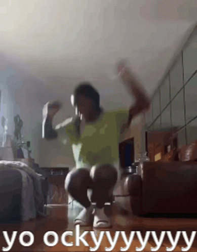 Getting Sturdy Vlogger Tiktok Dance GIF