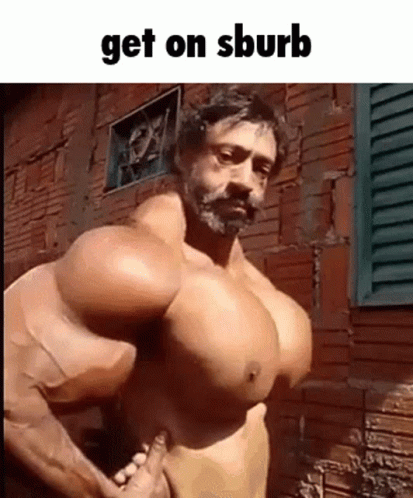 Getting Sturdy Gym Rat Body Building GIF