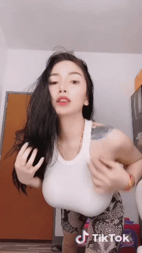 Getting Sturdy Dance Hot Tiktoker GIF
