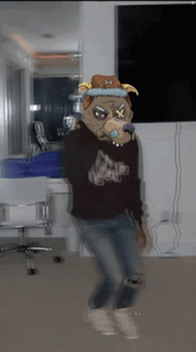 Getting Sturdy Tiktok Dance Face Swap GIF