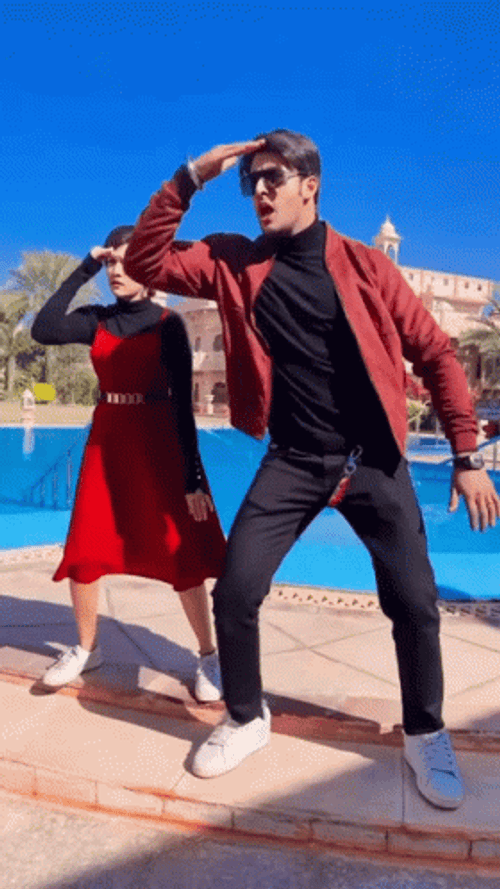 Getting Sturdy Under The Sun Dance GIF