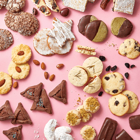 Getting Various Cookies On The Table GIF