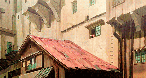 Ghibli Chihiro Jump GIF