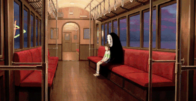 Ghibli Foreman And Chihiro GIF