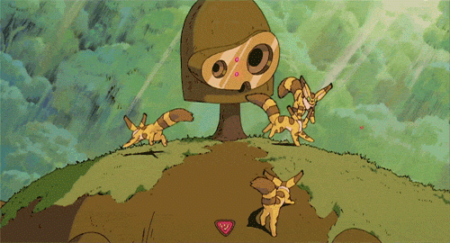 Ghibli Nausicaa's Tetos GIF