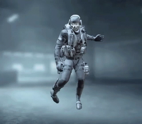 Ghost Cod Dancing Energetically GIF