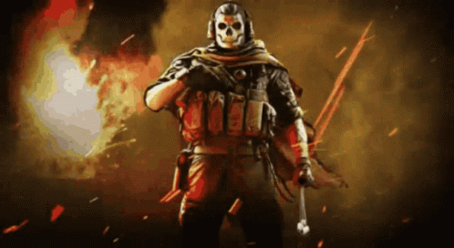 Ghost Cod With Explosion GIF