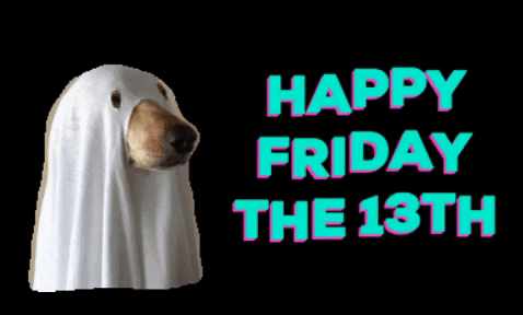 Ghost Dog Happy Friday The 13th Meme GIF