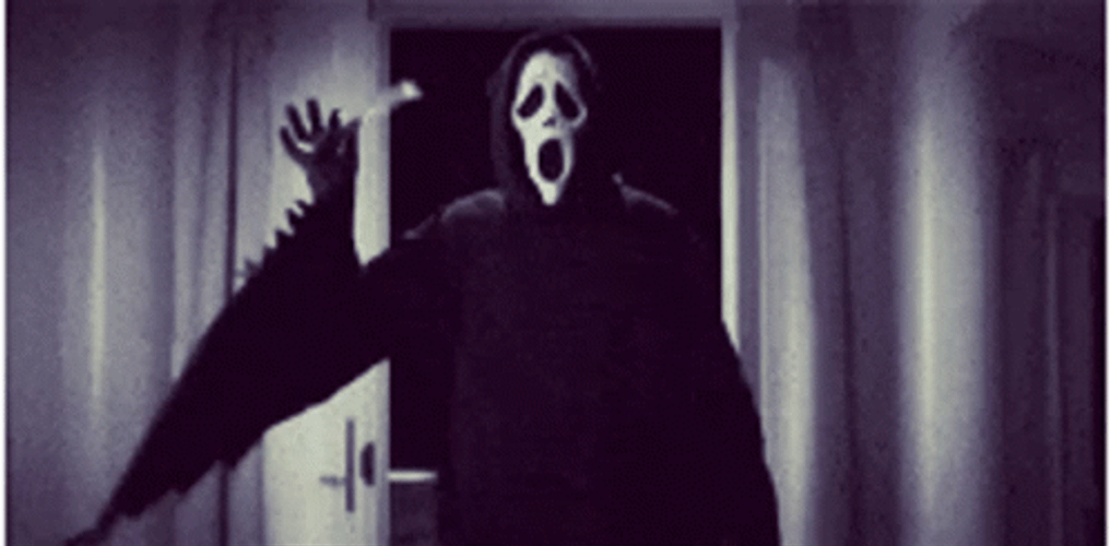 Ghost Face 498 X 245 Gif GIF