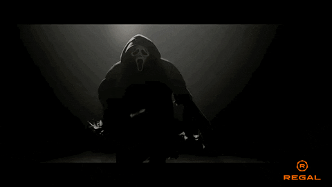 Ghost Face Attack GIF
