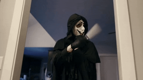 Ghost Face Choosing GIF