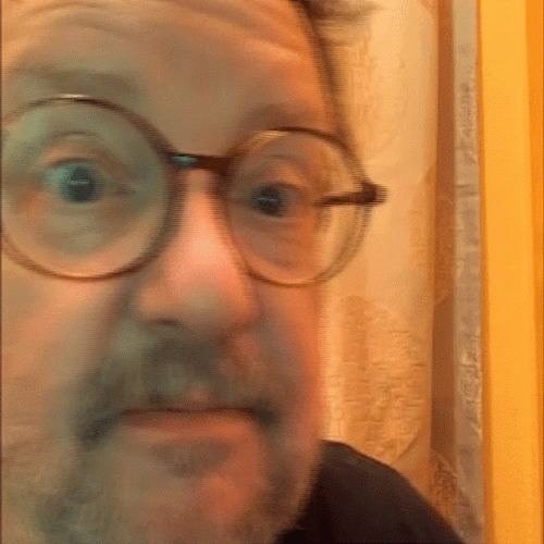 Ghost Face Hello GIF