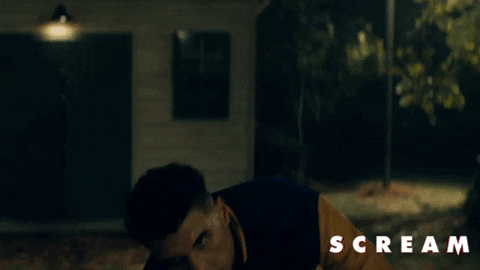 Ghost Face Is After You GIF
