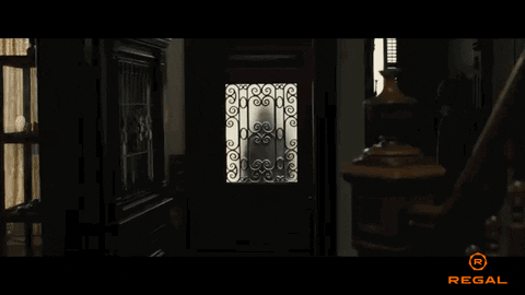 Ghost Face Outside GIF