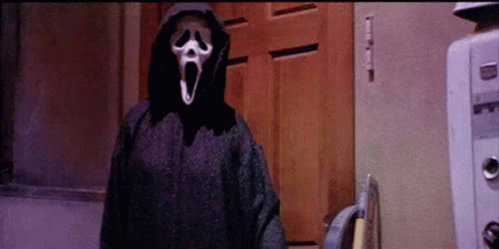 Ghost Face Searching GIF