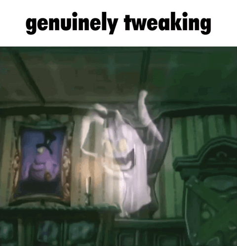 Ghost Genuinely Tweaking