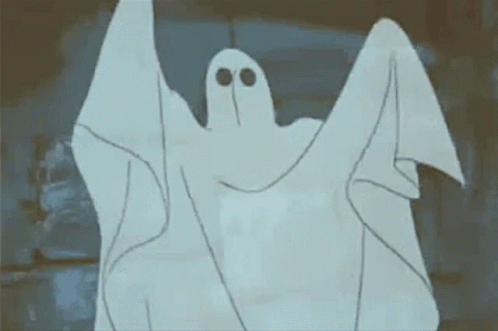 Ghost Hug Spooky Cartoon Man GIF