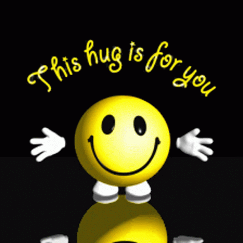 Ghost Hug This Is For You Emoji GIF