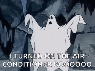 Ghost I Turned on the Air Conditioner Booo000