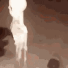 Ghost in Dark With Light Coming Out