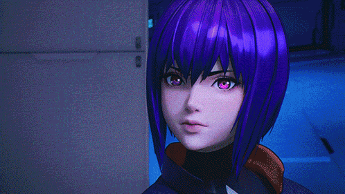 Ghost In The Shell Animation Kusanagi GIF