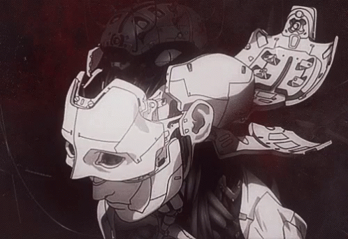 Ghost In The Shell Cyborg Making GIF