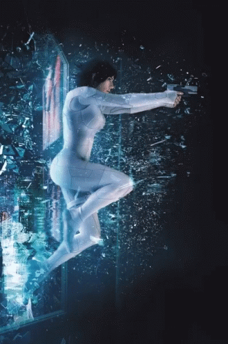 Ghost In The Shell Enigmatic Scarlett Kusanagi GIF