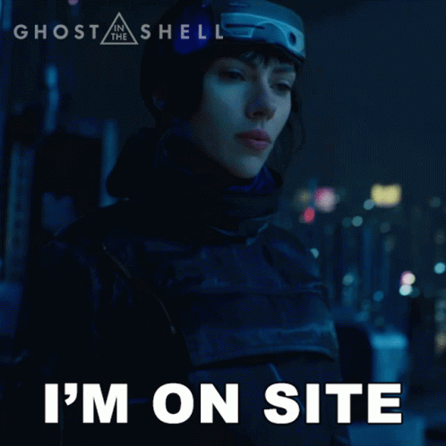 Ghost In The Shell Scarlett Johansson On Site GIF