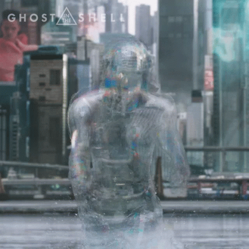 Ghost In The Shell Scarlett Kusanagi Appearing GIF