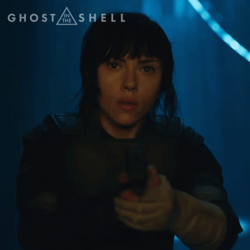 Ghost In The Shell Shocked Scarlett GIF