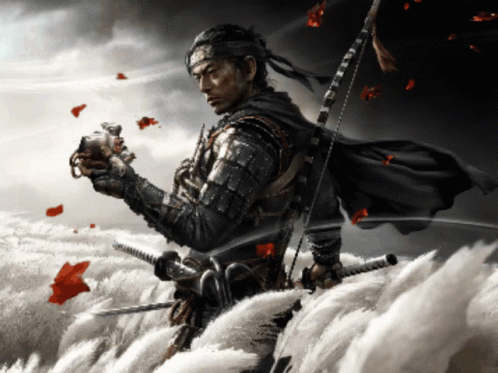Ghost Of Tsushima Jin Sakai Animation GIF