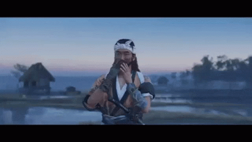 Ghost Of Tsushima Jin Sakai Flying Kiss GIF