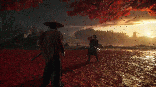 Ghost Of Tsushima Jin Sakai Vs Ryuzo GIF
