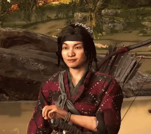 Ghost Of Tsushima Yuna GIF