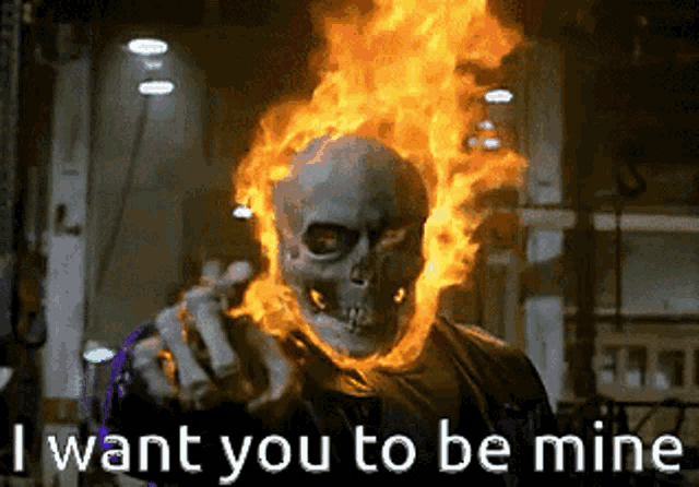 Ghost Rider I Want You Gif GIF