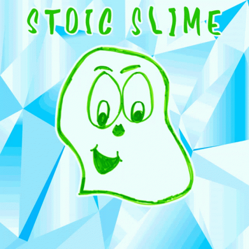 Ghost Saying Stoic Slime GIF