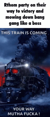 Ghost Train Crazy Train GIF