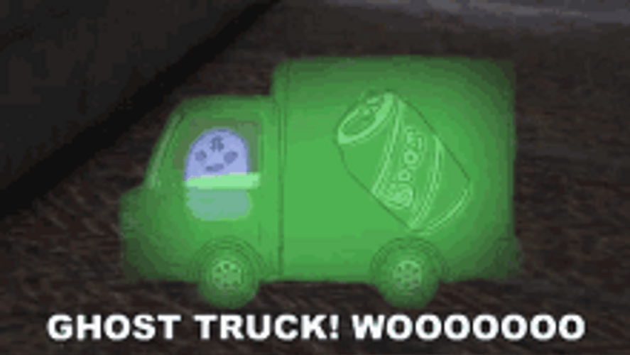 Ghost Truck Woohoo GIF