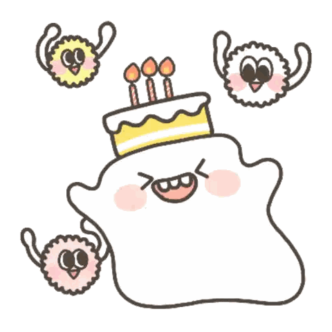 Ghost With Cake On Top