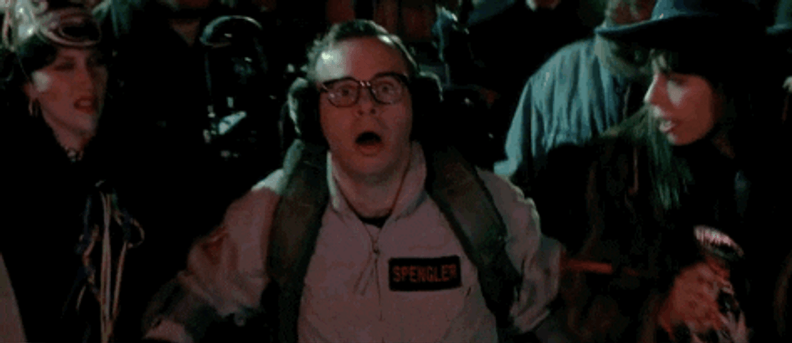 Ghostbusters 2 Louis Tully Wow GIF