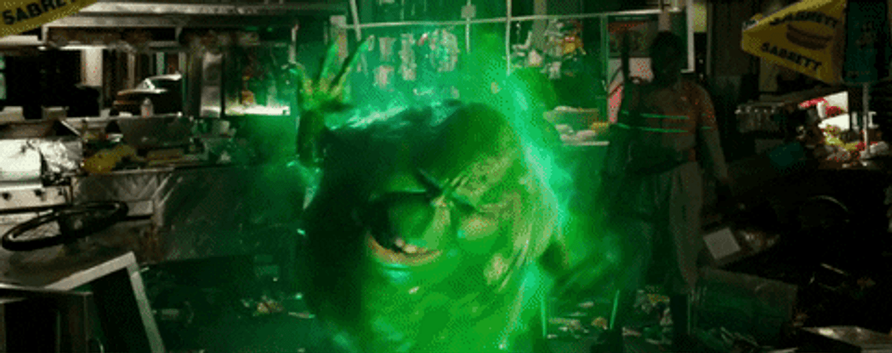 Ghostbusters 2016 Trailer Slimer GIF