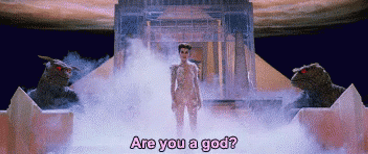 Ghostbusters Are You A God GIF