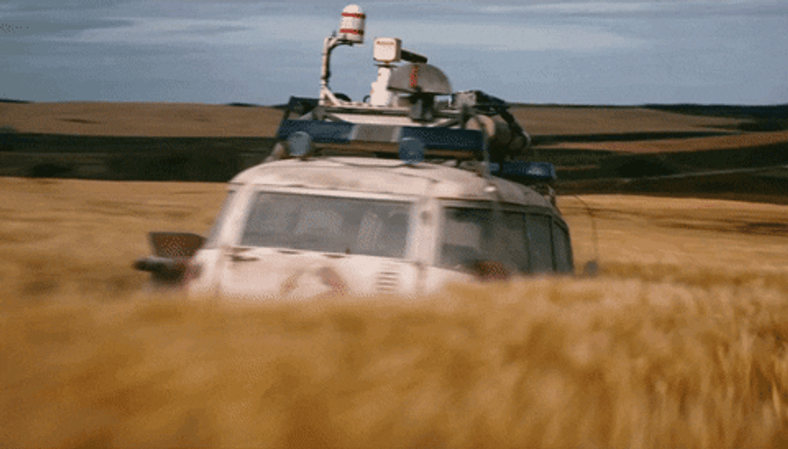 Ghostbusters Ectomobile Drift GIF