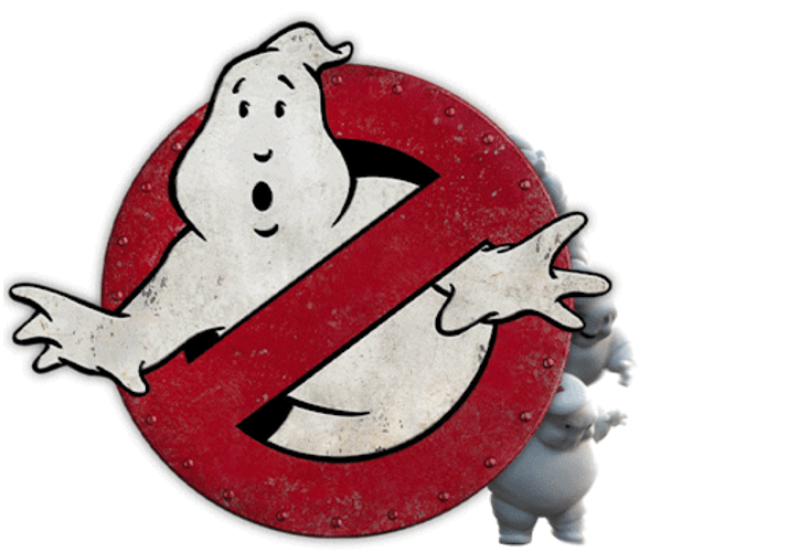 Ghostbusters Logo With Puft GIF
