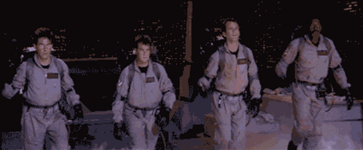 Ghostbusters Ready For Action GIF