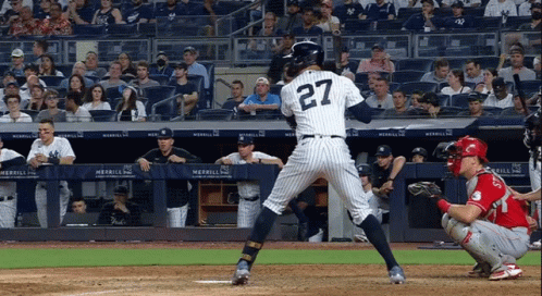 Giancarlo Stanton Bat Swing GIF