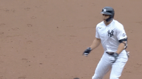 Giancarlo Stanton Pat In Head GIF