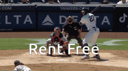 Giancarlo Stanton Rent Free GIF