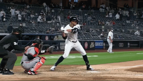 Giancarlo Stanton Slow Motion GIF